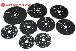 ddm gg33x black magic rear sprockets